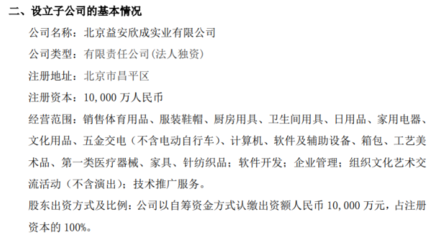 三夫戶外投資億元成立全資子公司，加碼針紡織品銷售業(yè)務(wù)